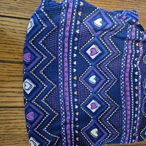 LuLaRoe TC leggings Hearts/Valentine's